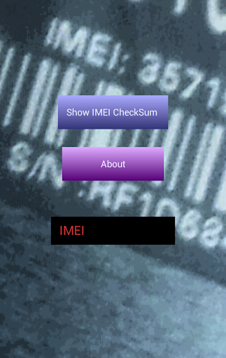 IMEI checkDigit calculator