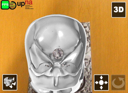 【免費教育App】Skull 3D Anatomy AR-APP點子