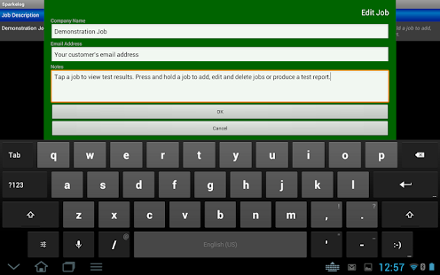 Spark-e-Log Screenshots 1