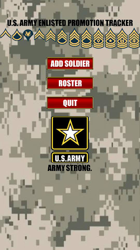 Army Promotion Tracker