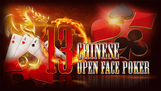 Chinese Open Face Poker