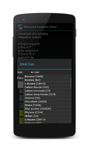 【免費工具App】Advanced Equation Solver-APP點子