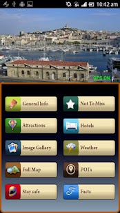 Marseille Offline Travel Guide Screenshots 0