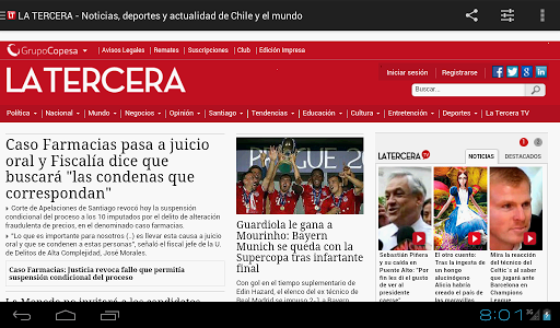 Argentina newspapers screenshot 15