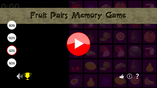 Memory Game: Fruit pairs match Screenshots 3