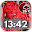 Roses Clock and Weather Widget Download on Windows