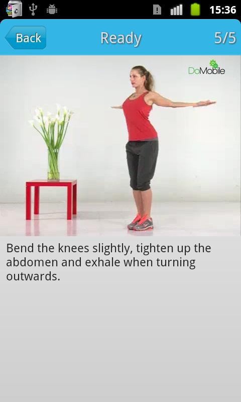 Android application Ladies Chest Workout screenshort