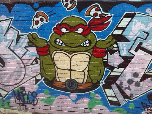 Ninja Turtle Mural