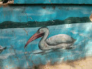 Swan Mural