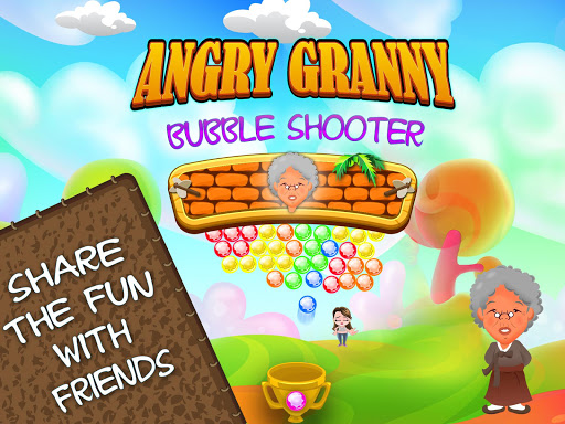 Angry Granny Bubble Shooter