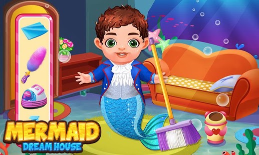 How to install Mermaid Babies Fun House Clean 1.0 mod apk for bluestacks