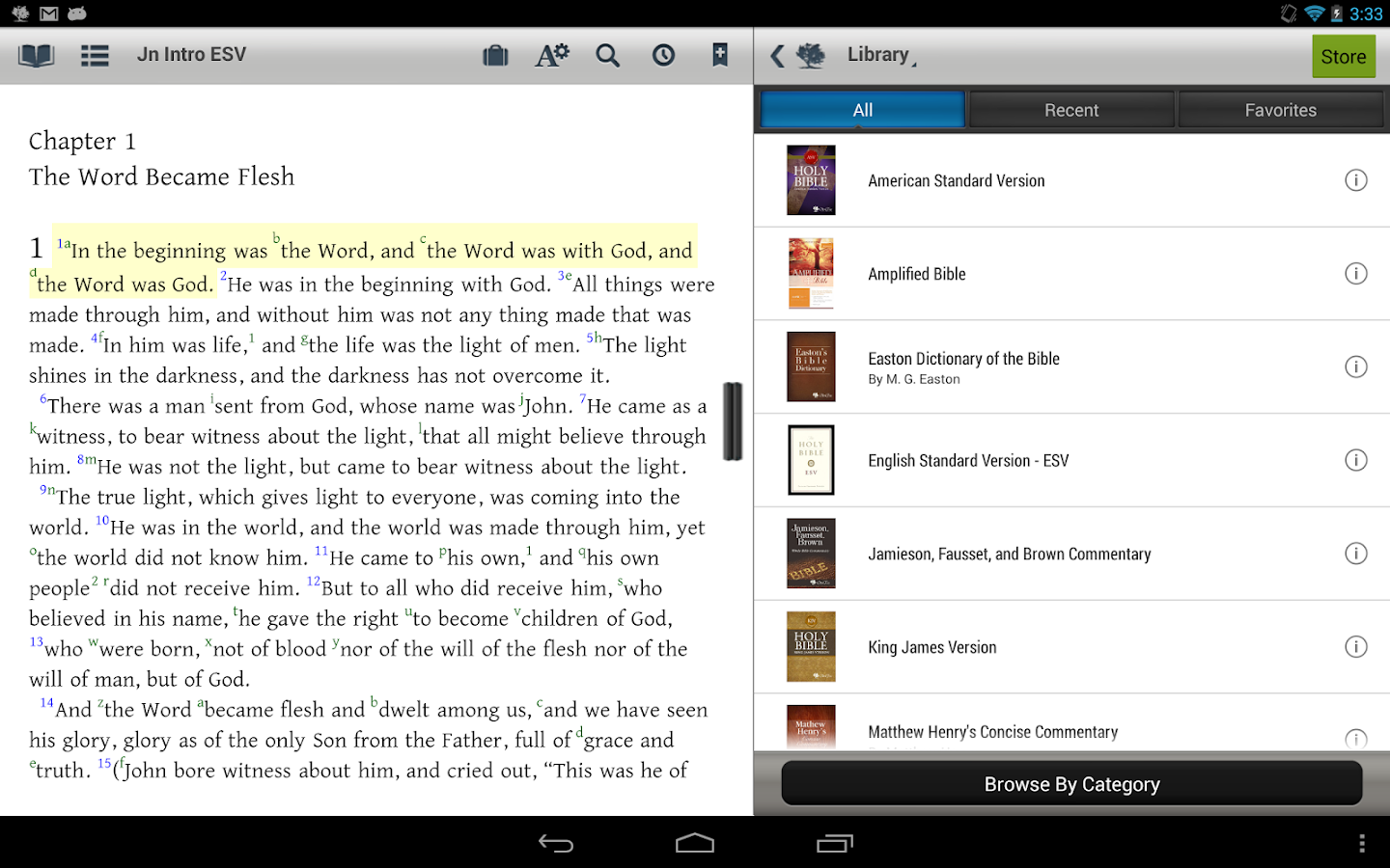 Bible Study - screenshot