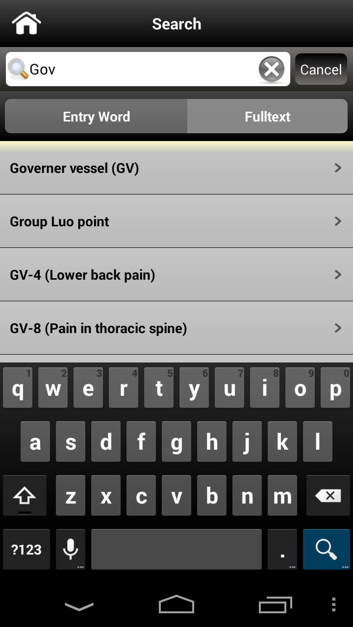 Acupuncture pocket Screen 3