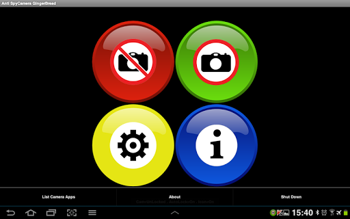 【免費工具App】Anti Spy Disable Camera Locker-APP點子