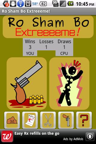 【免費紙牌App】RoShamBo Extreeme-APP點子