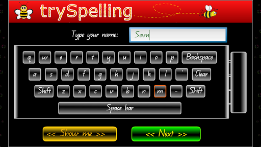 trySpelling