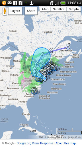 【免費天氣App】Hurricane Sandy Tracker FREE-APP點子