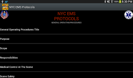 NYC EMS Protocols poster 5
