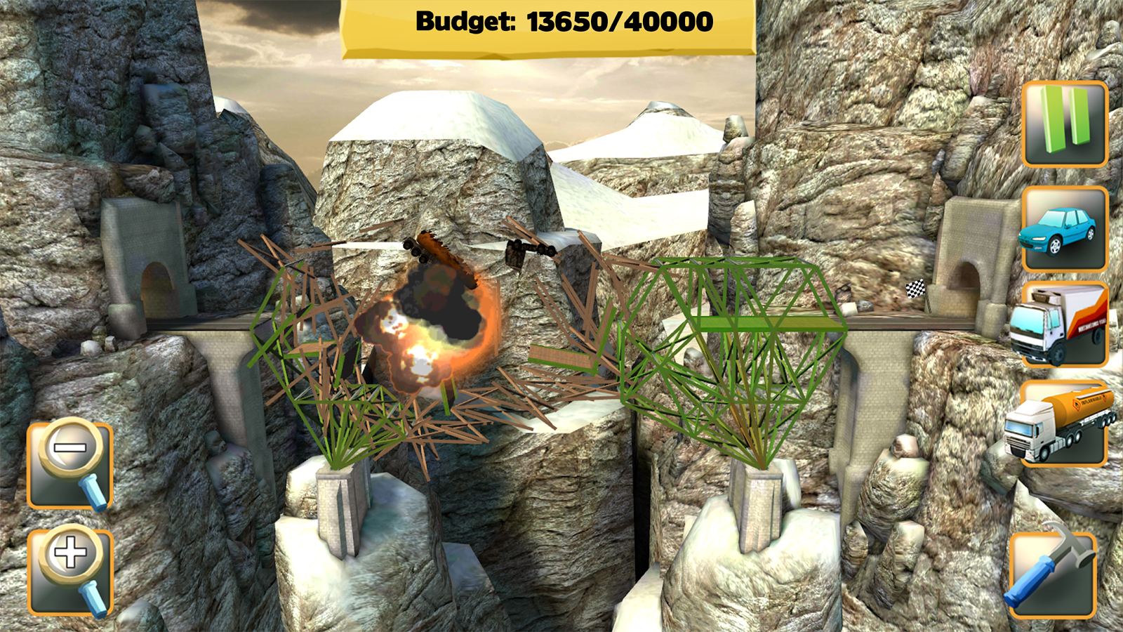   Bridge Constructor: captura de tela 