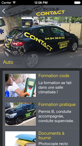 【免費教育App】Auto Ecole Contact-APP點子