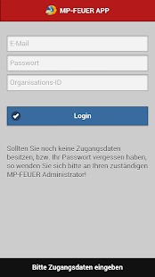 Android application MP-FEUER screenshot