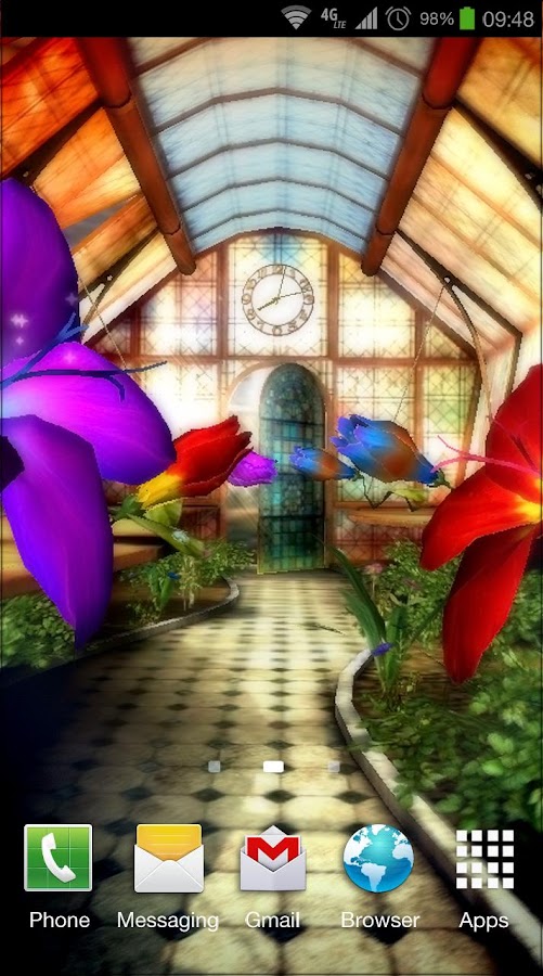 Magic Greenhouse 3D Pro lwp - screenshot