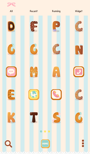 【免費個人化App】알파벳 쿠키 도돌런처 테마-APP點子
