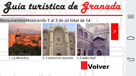 Granada tourist guide poster 10