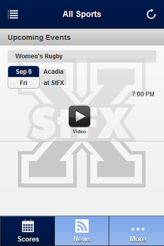 【免費運動App】StFX Athletics Front Row-APP點子