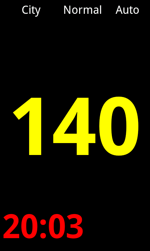 Android application KMS Speedometer PRO screenshort