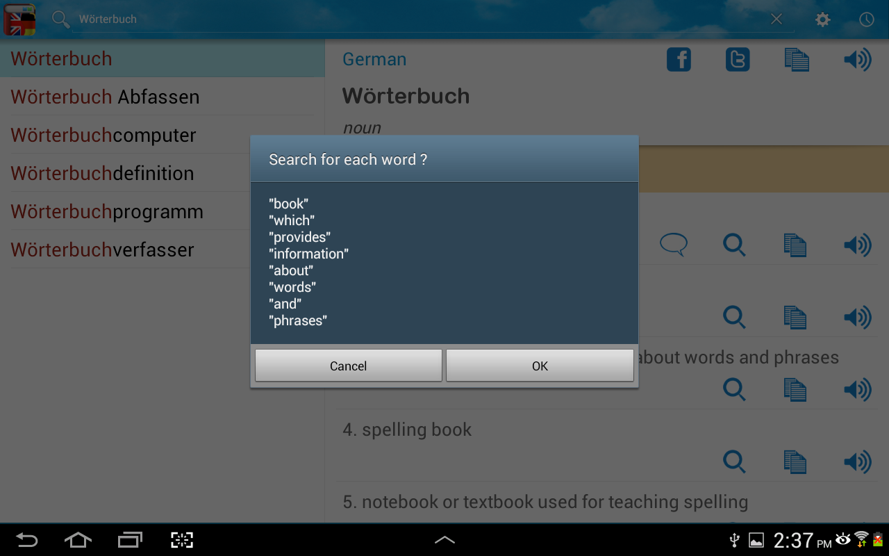 German English Dictionary Android Apps on Google Play