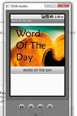 Word of the Day