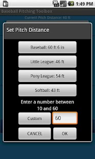 Baseball Pitching Toolbox Screenshots 3