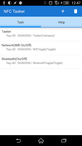 NFC - Tasker Launcher