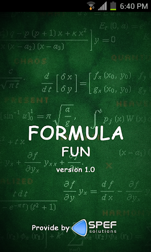 Formula Fun