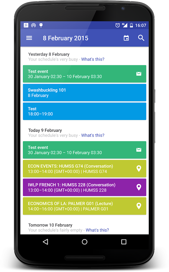 Today Calendar Pro - screenshot