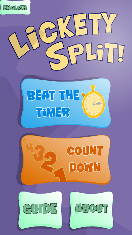 Android application Lickety Split screenshort