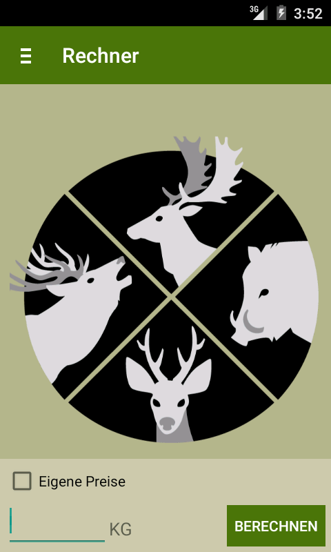 Jagd Rechner Screen 1