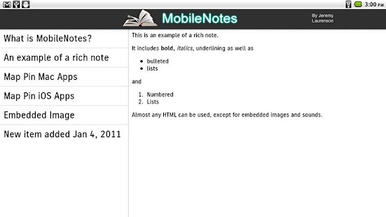 Lastest MobileNotes APK