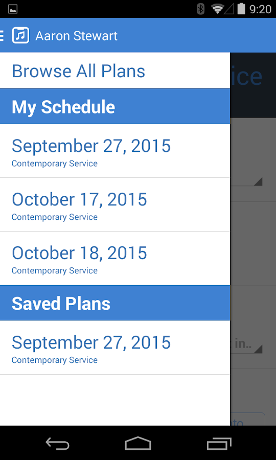 Planning Center Music Stand Android Apps on Google Play
