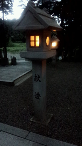 田村神社 常夜灯