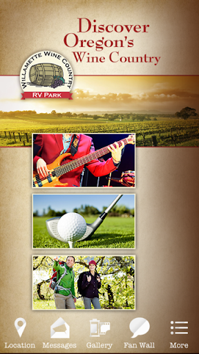 Willamette Wine Country RV App