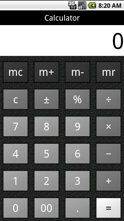 Mod calc