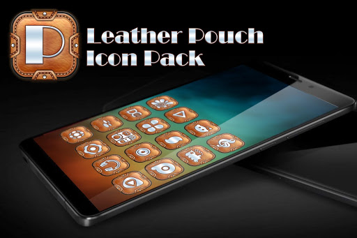 【免費個人化App】Leather Pouch Theme Icon Pack-APP點子