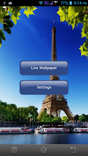 Free Eiffel Tower Live Wallpaper APK for PC