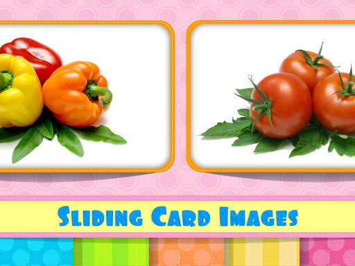 English Flash Cards-Vegetables