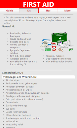 【免費健康App】First Aid Prep Guide-APP點子