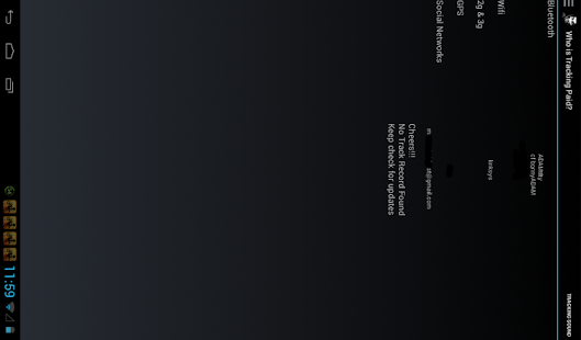 Who is Tracking - screenshot thumbnail