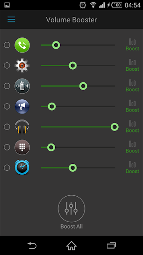 Volume Control Booster