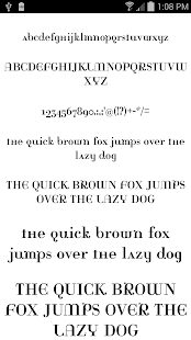 Písma pro FlipFont 50 #9 - náhled